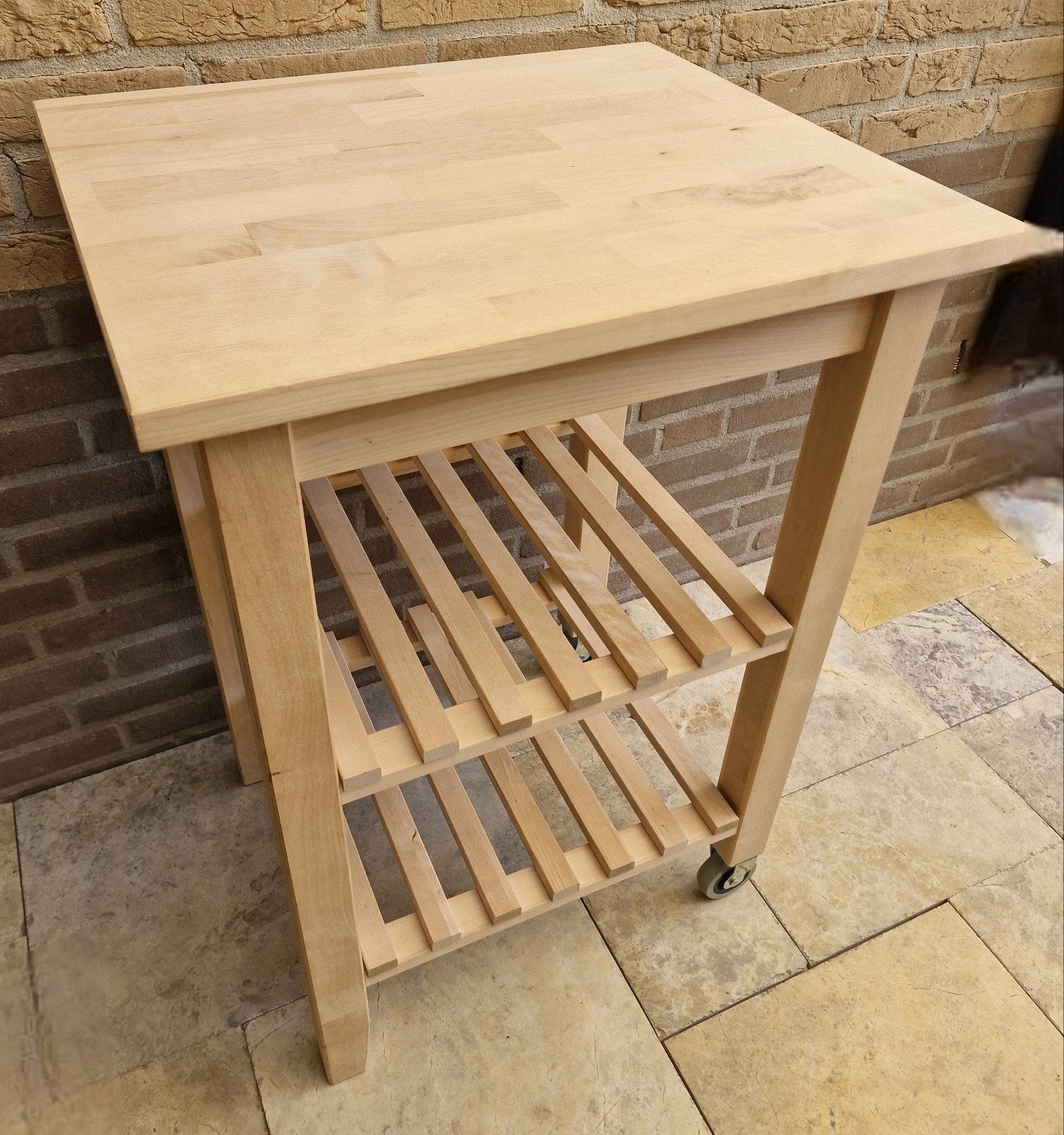 Ikea Bekväm roltafel keukentrolley, Huis en Inrichting, Ophalen, Zo goed als nieuw
