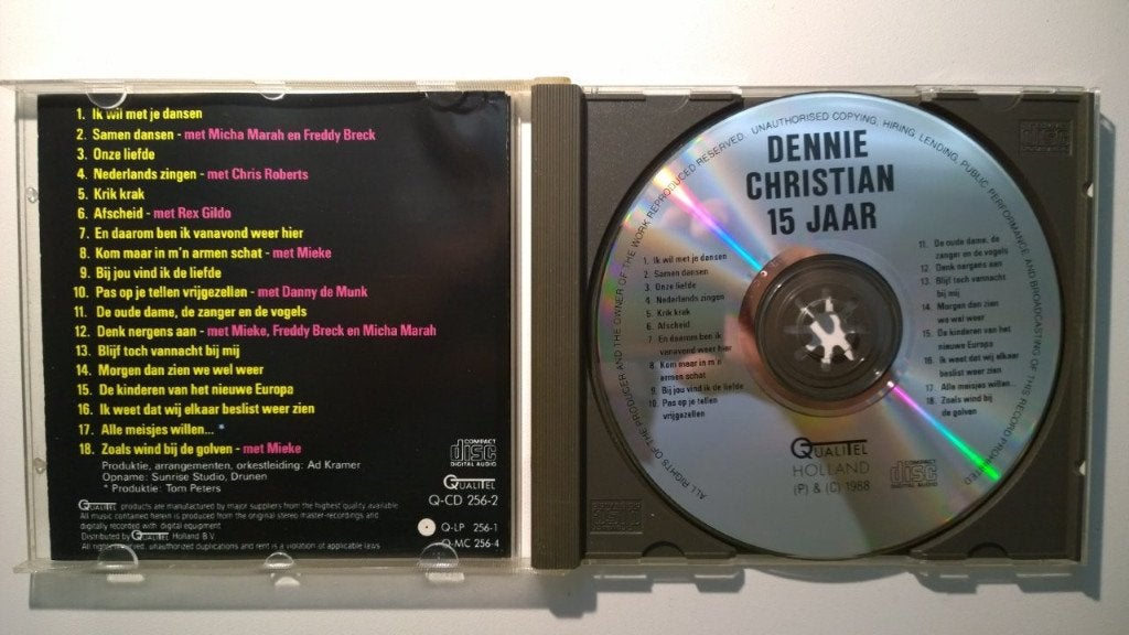 Dennie Christian - 15 Jaar, Ophalen of Verzenden, Zo goed als nieuw, Pop, Album