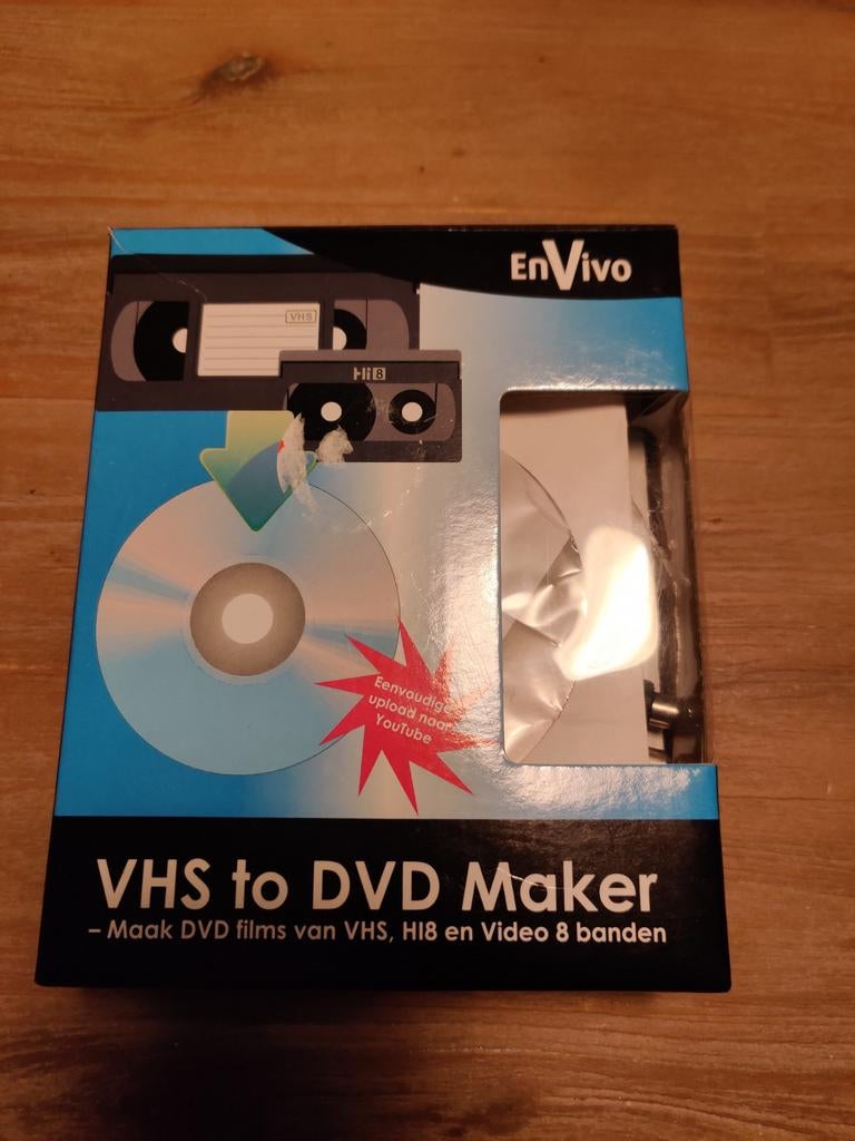 EnVivo VHS to DVD Maker, Ophalen of Verzenden, Zo goed als nieuw