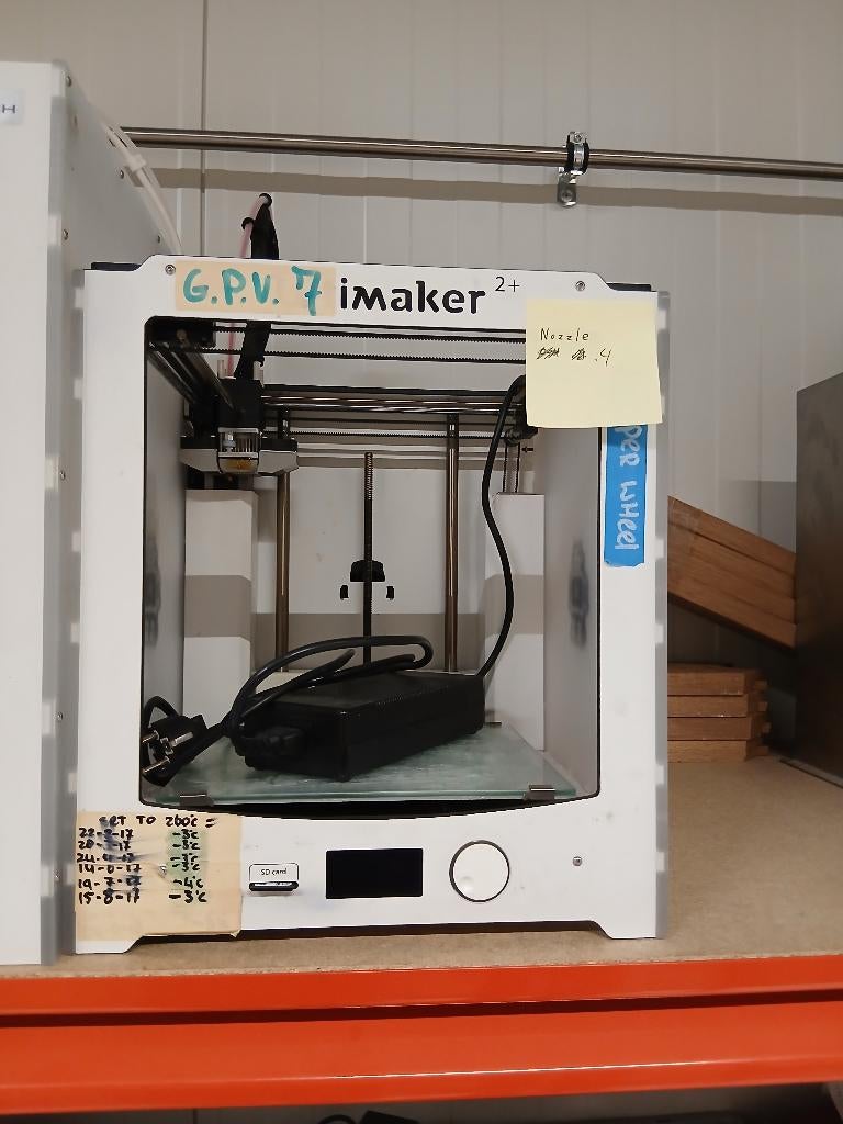 Ultimaker 2+ 3d printer, Computers en Software, 3D Printers, Ophalen, Gebruikt