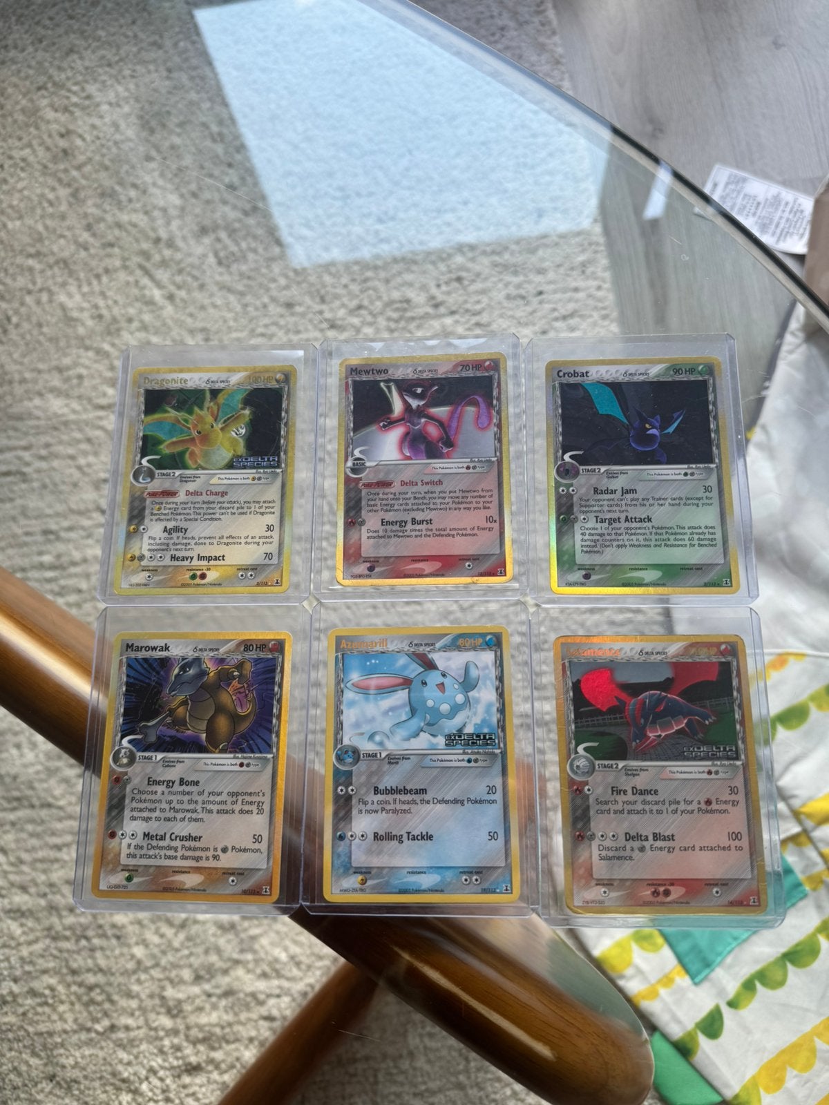Pokemon EX Delta Species (o.a. Mewtwo, Dragonite), Ophalen, Zo goed als nieuw