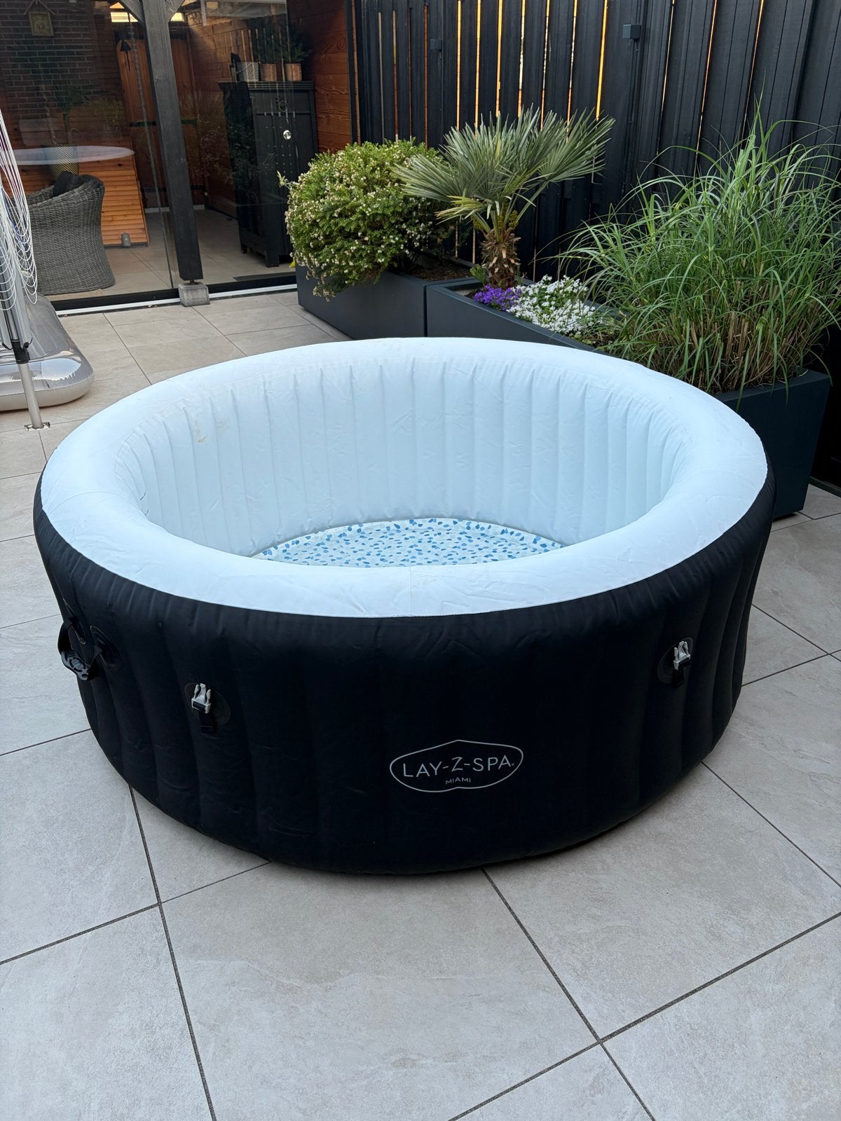 Lay-Z-Spa Miami opblaasbare jacuzzi, Ophalen, Gebruikt, Minder dan 80 cm, Opblaaszwembad