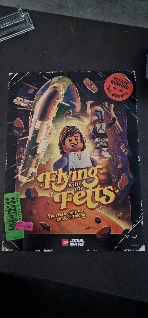 Nieuw: Lego 5009512 Flying with the Fetts Poster met vouwtje, Star Wars, Lego, Nieuw, Ophalen of Verzenden