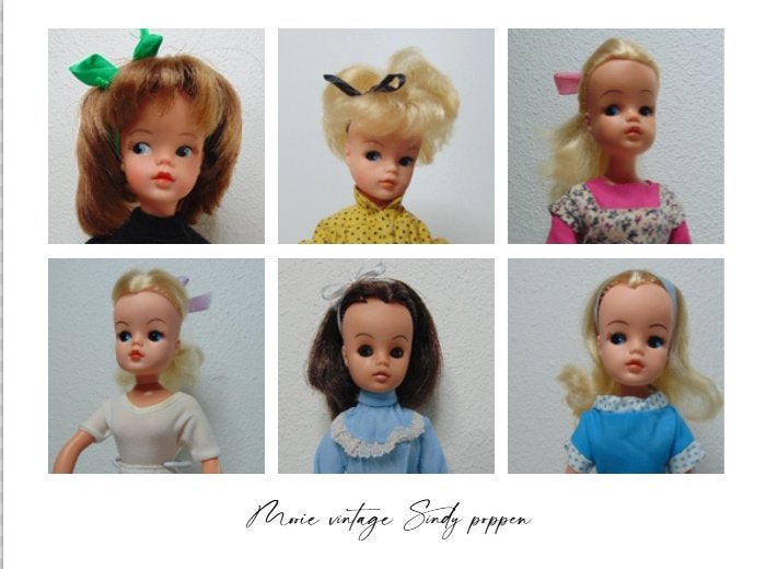 Prachtige Barbie Sindy vintage poppen, Ophalen of Verzenden, Gebruikt, Pop