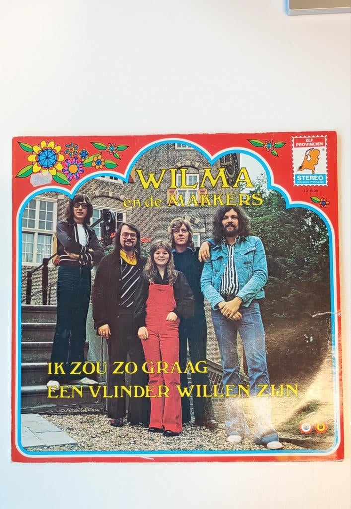 Wilma & de Makkers - Ik Zou Graag Een Vlinder Willen Zijn lp, Verzenden, Gebruikt, 12 inch, Levenslied of Smartlap