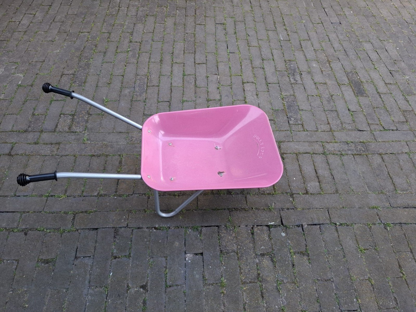 Rolly Toys kinder kruiwagen roze, Ophalen, Gebruikt