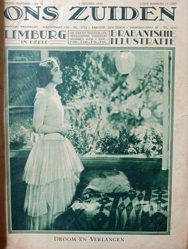 Ons Zuiden ingebonden Tijdschriften 1930-1931, Ophalen of Verzenden, Gelezen, Overige typen