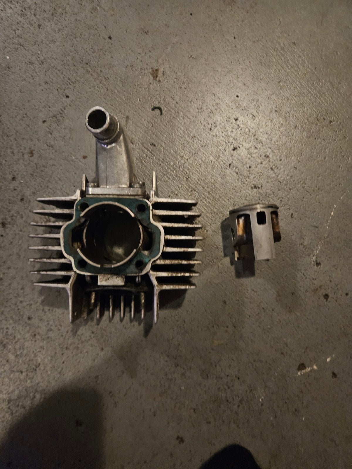 uigeveesde 65cc POLINI, Ophalen of Verzenden, Zo goed als nieuw, Cilinder