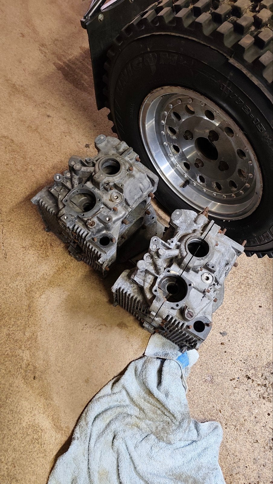 vw kever motor carters, Ophalen, Porsche