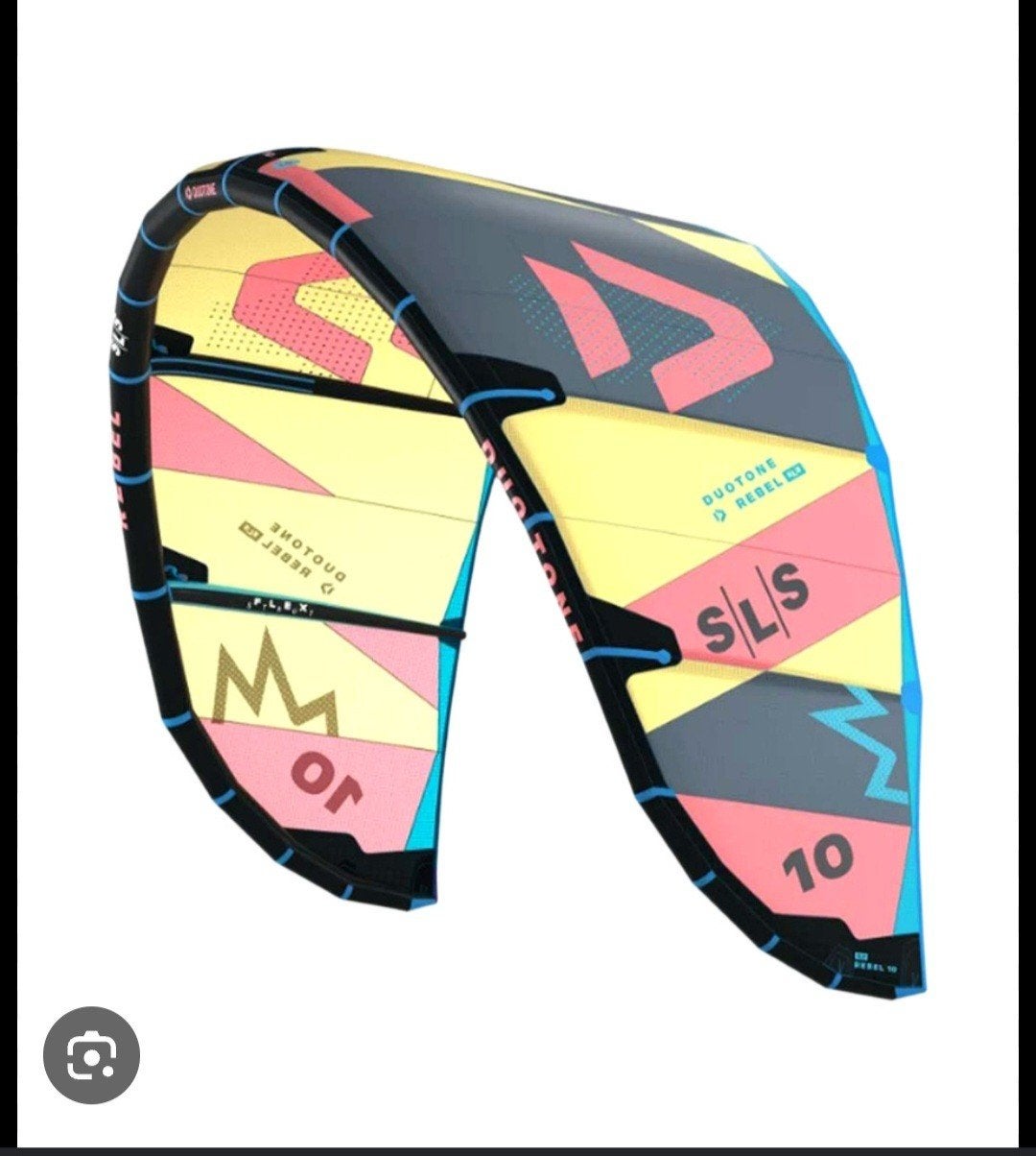 Duotone Rebel SLS 9m², Watersport en Boten, Kitesurfen, Geen board, Ophalen, Zo goed als nieuw