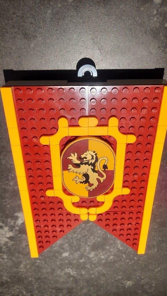 Griffoender vaandel 76409 niet compleet €15.00, Gebruikt, Lego, Overige typen, Harry Potter