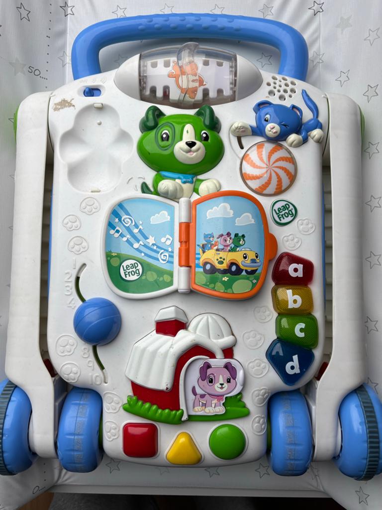 LeapFrog Leer & Loop Puppy Walker, Ophalen of Verzenden, Gebruikt, Overige typen, Met geluid