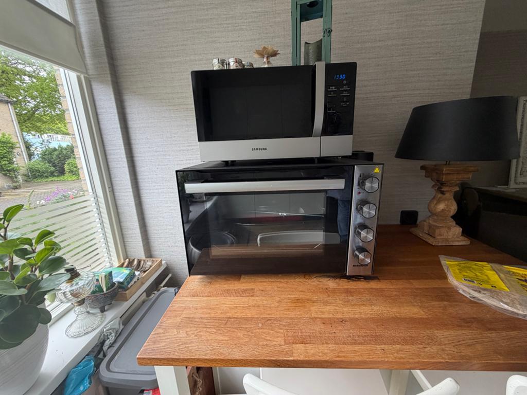 Samsung combi Magnetron en Silvercrest Oven, Witgoed en Apparatuur, Ophalen, Draaiplateau, Oven, Magnetron
