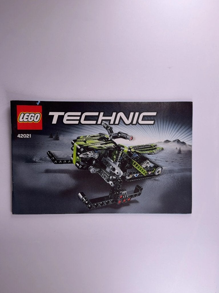 LEGO Technic 42021 (Instructions) for Set 42021 Snowmobile, Gebruikt, Lego, Overige typen, Ophalen of Verzenden