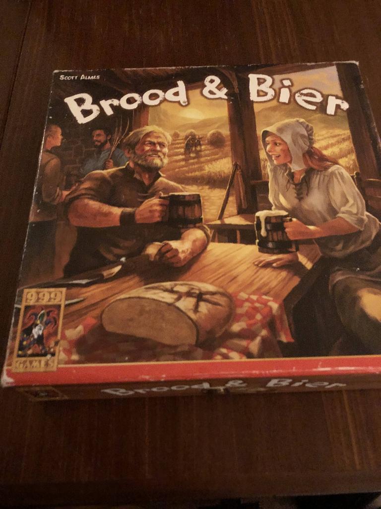 Brood en Bier, strategisch bordspel, 999 Games, Een of twee spelers, Ophalen, Gebruikt, 999 Games