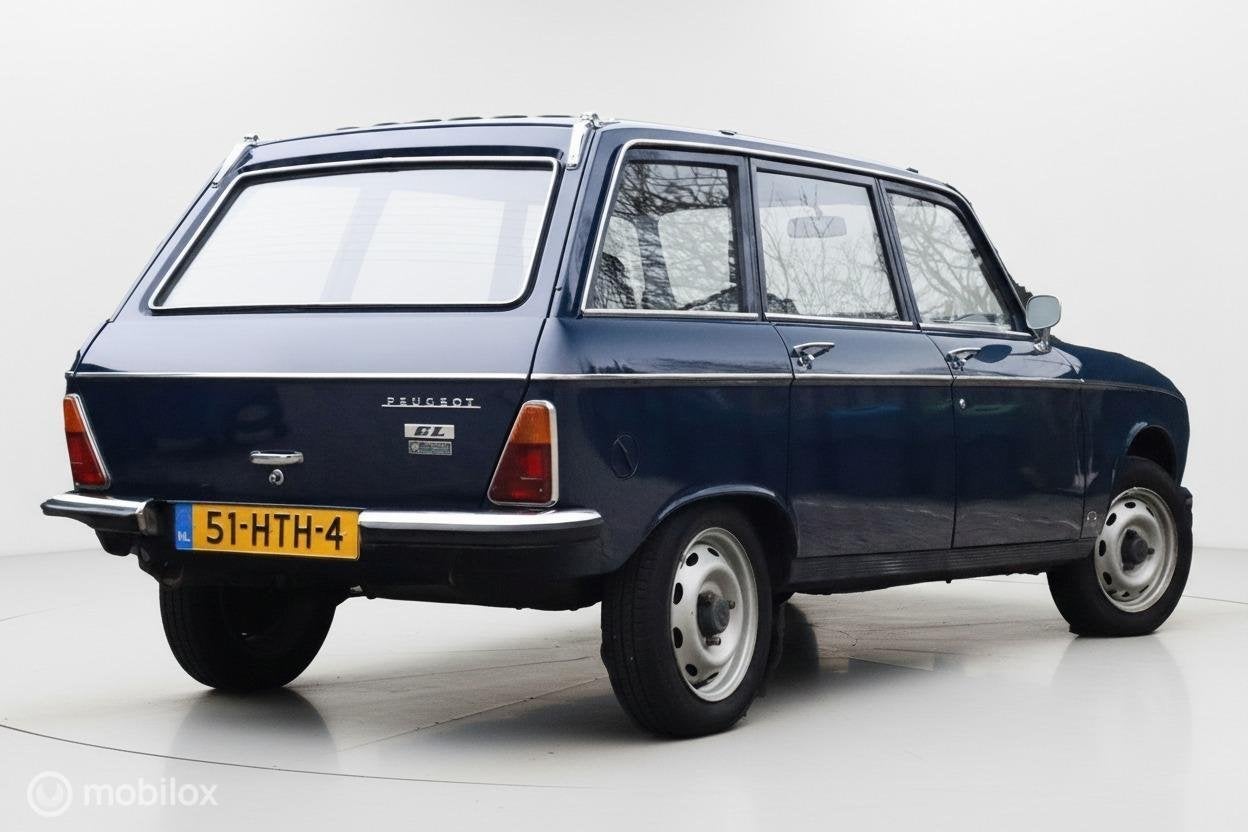Peugeot 304 1.3 GL Break | mooie oldtimer in originele staat, Auto's, Blauw, Handgeschakeld, Radio, Blauw