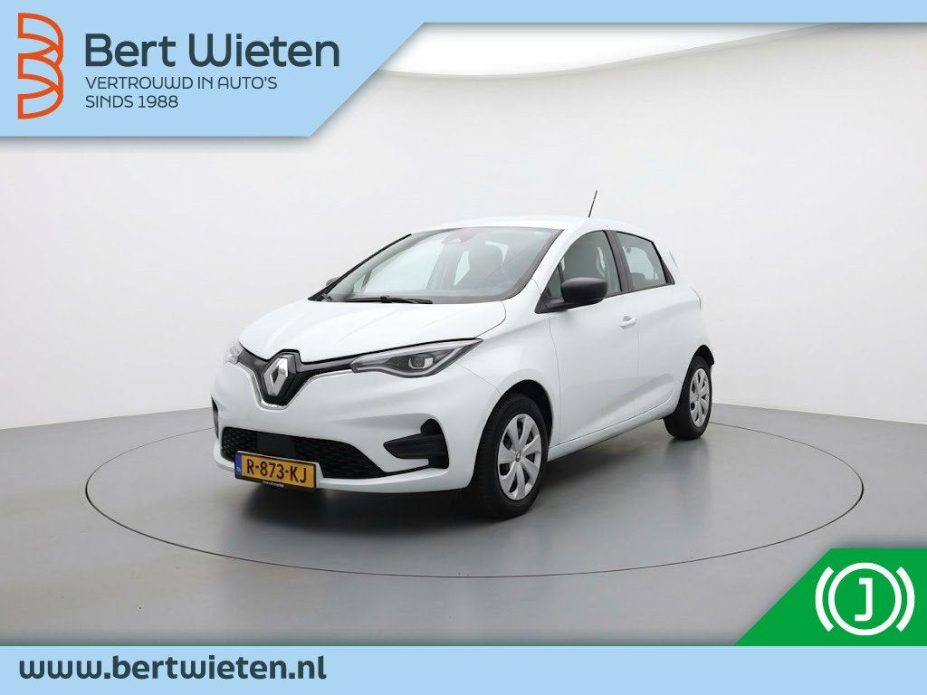 Renault ZOE R135 Zen 52 | Geen import | Koop accu (bj 2022), Auto's, Gebruikt, Zwart, Wit, Origineel Nederlands