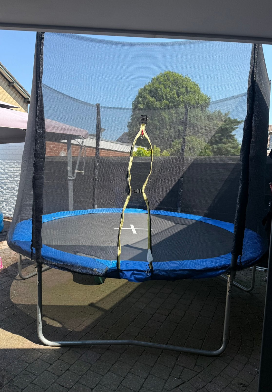 Trampoline 305 cm, Ophalen of Verzenden, Zo goed als nieuw