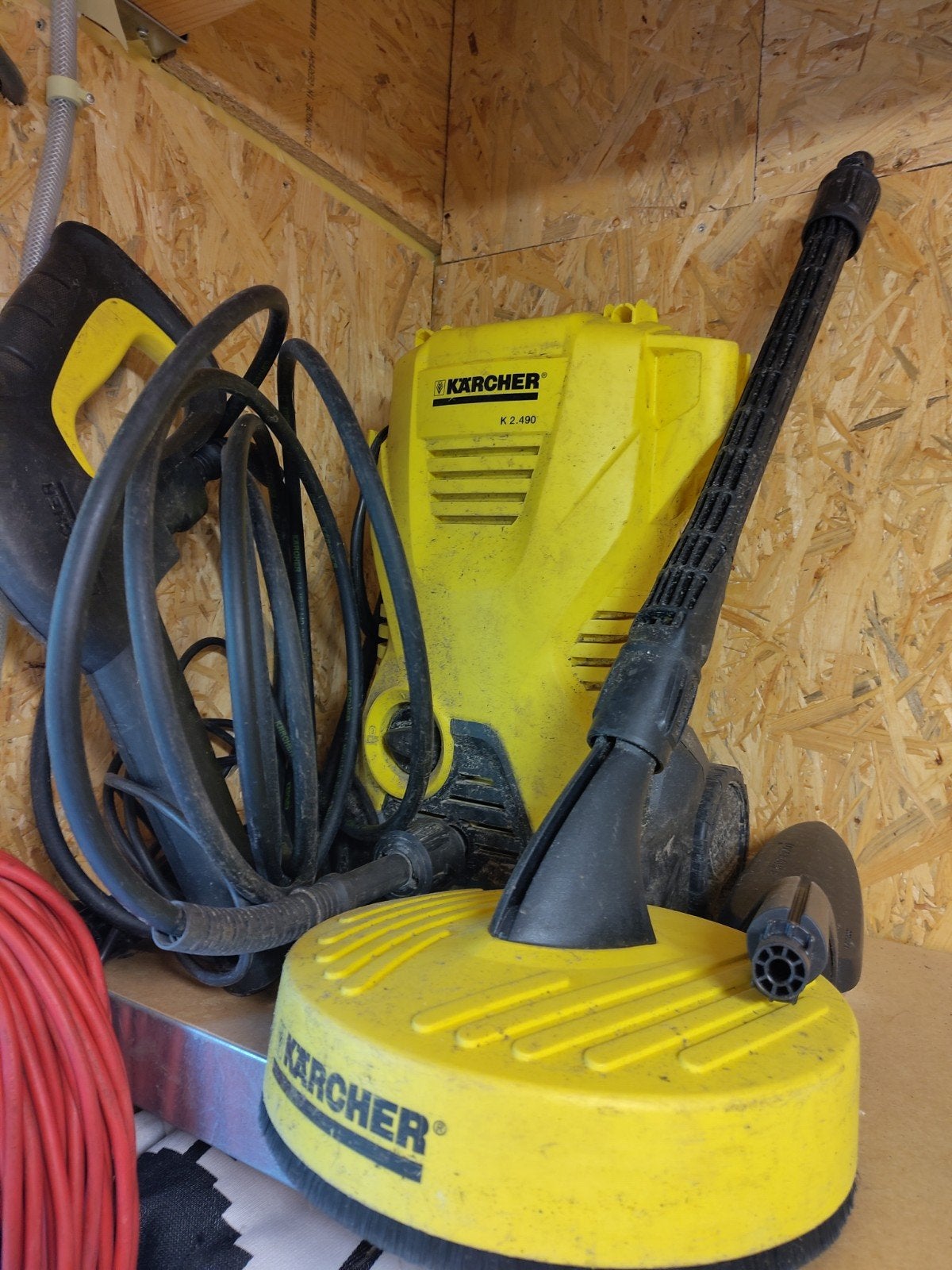 Kärcher K 2.490 hogedrukreiniger met terrasreiniger, Ophalen, Gebruikt, Elektrisch, Kärcher