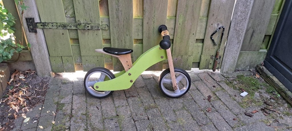 Loopfietsje hout, Ophalen, Gebruikt, Loopfiets