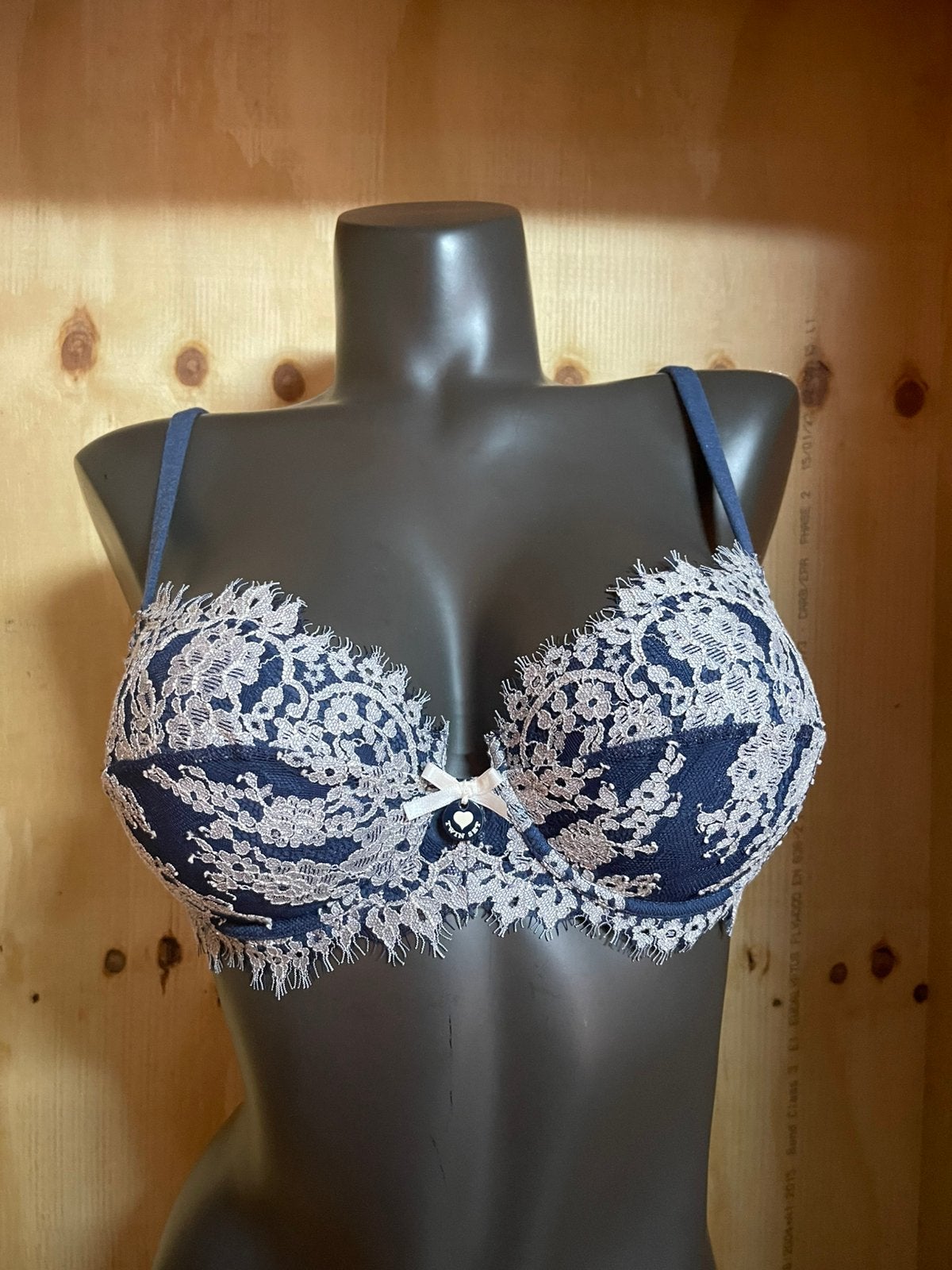 Twinset  bh 80b en 85b model jersey dolce, Kleding | Dames, Ondergoed en Lingerie, Verzenden, Blauw, BH