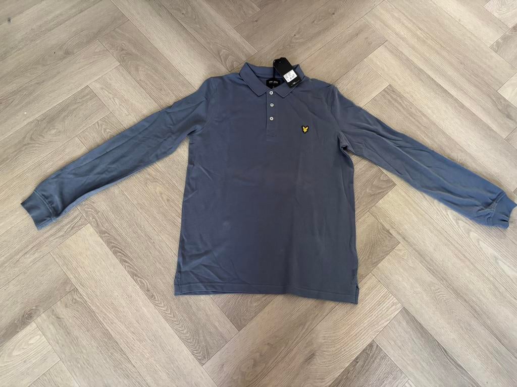 Nieuw Lyle&Scott longsleeve polo maat 15/16 jaar/170, Kinderen en Baby's, Kinderkleding | Maat 170, Ophalen of Verzenden, Zo goed als nieuw
