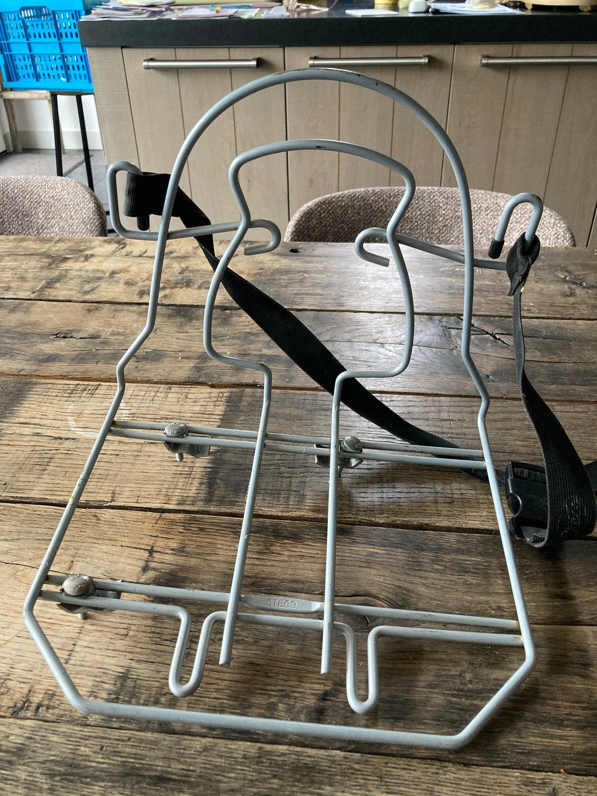 Steco Fietsenrek Achterop - Gebruikt, Ophalen of Verzenden, Gebruikt