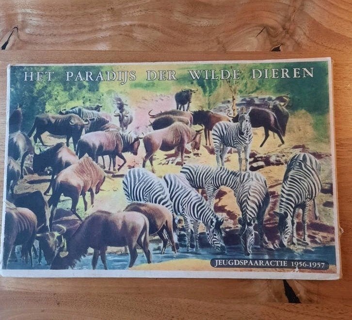 Het Paradijs der Dieren Jeugdspaaractie 1956-1957 Boerenleen, Boeken, Ophalen of Verzenden