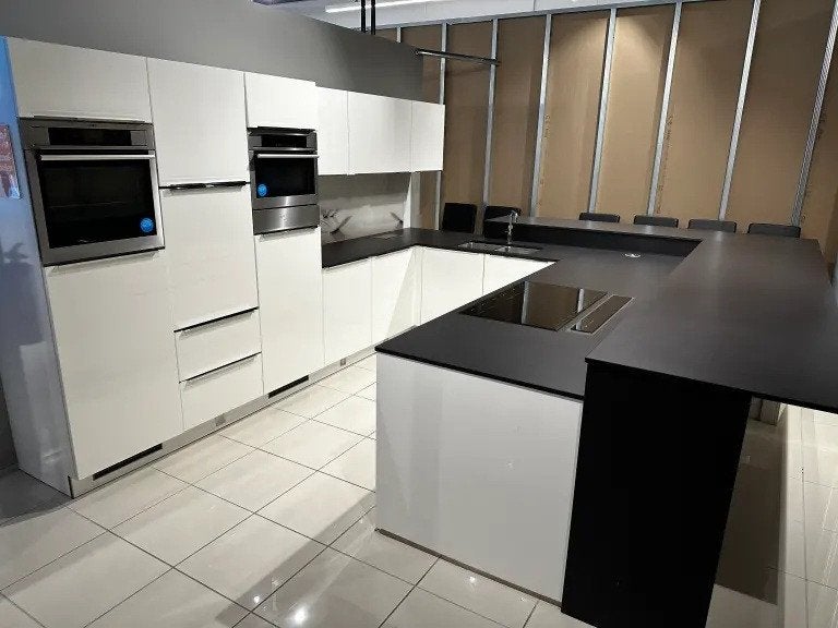 Dekton keukenblad 3200 x 900 x 20 zwart met uitsparing, Ophalen, 200 cm of meer, Zwart, Nieuw