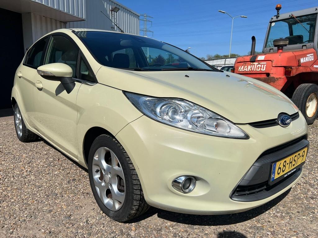 Ford Fiesta 1.25 Titanium (bj 2009), Auto's, Ford, Bedrijf, Te koop, Fiësta, Airbags, Airconditioning, Alarm, Boordcomputer, Centrale vergrendeling
