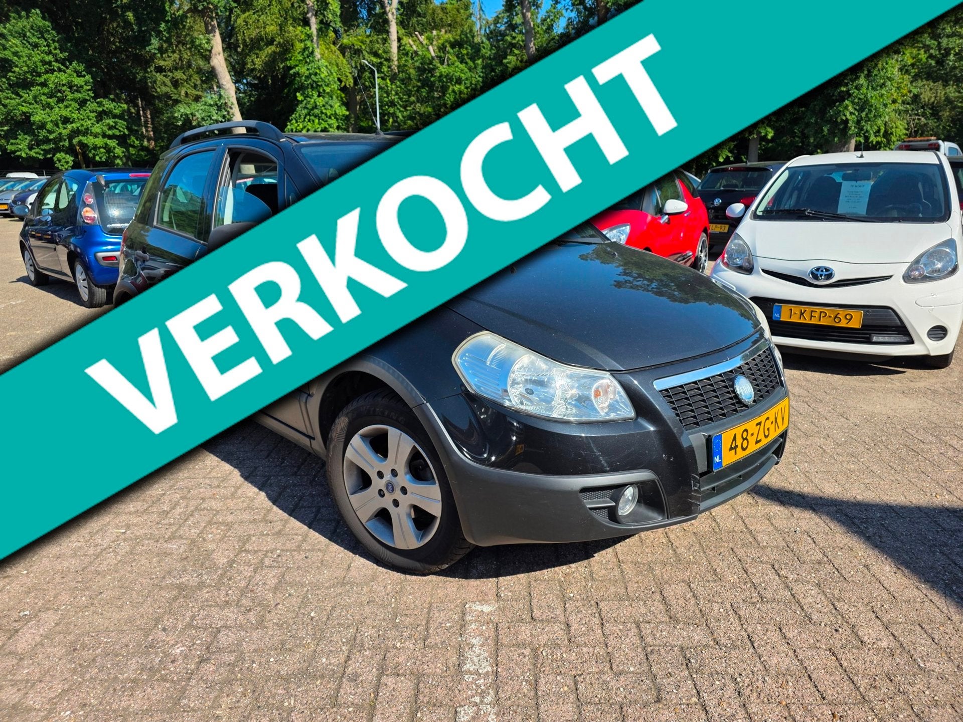 Fiat Sedici 1.6-16V Dynamic AIRCO, Auto's, Voorwielaandrijving, 15 km/l, Gebruikt, 4 cilinders
