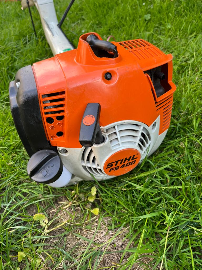 Stihl FS400 bosmaaier, Tuin en Terras, Ophalen, Zo goed als nieuw, Benzine