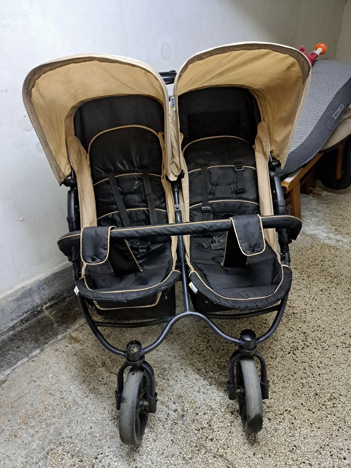 Hauck Roadster Duo kinderwagen, Gebruikt, Duowagen, Ophalen, Kinderwagen