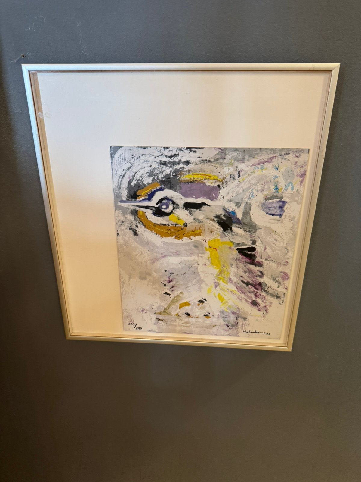 Nico Molenkamp 3x karakteristiek Kunstwerk Direct leverbaar, Abstract, Kunststof, Ophalen of Verzenden, Print