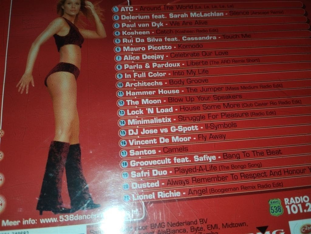 538 Dance Smash Hits Winter 2001, Cd's en Dvd's, Cd's | Verzamelalbums, Ophalen of Verzenden, Zo goed als nieuw