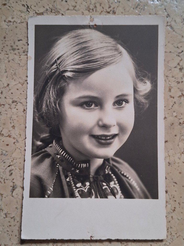 Vintage foto ansicht, Verzamelen, Ophalen of Verzenden, 1940 tot 1960, Gelopen