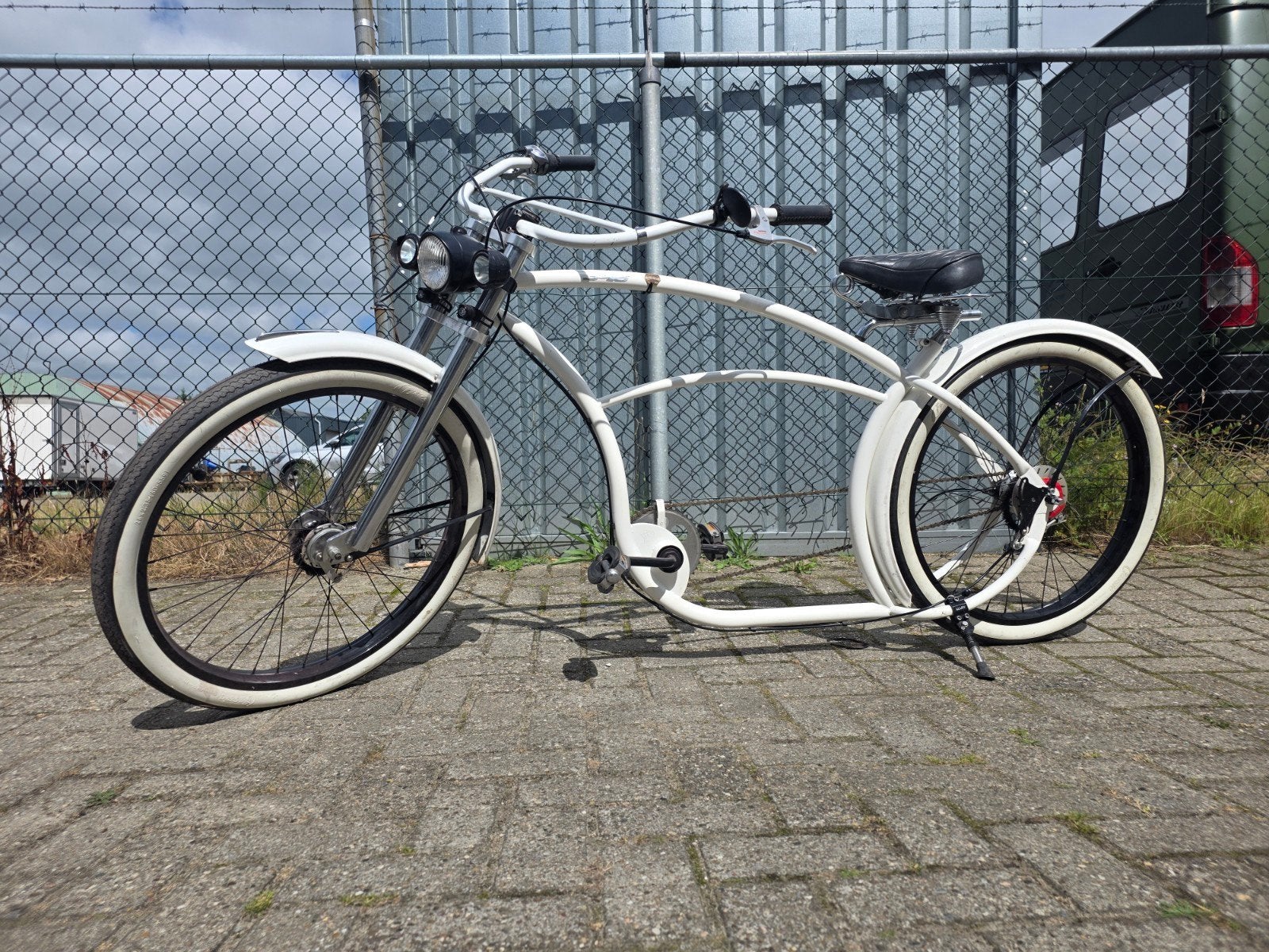 Basman 346 cruiser fiets., Ophalen, Staal, Cruiser, Zo goed als nieuw