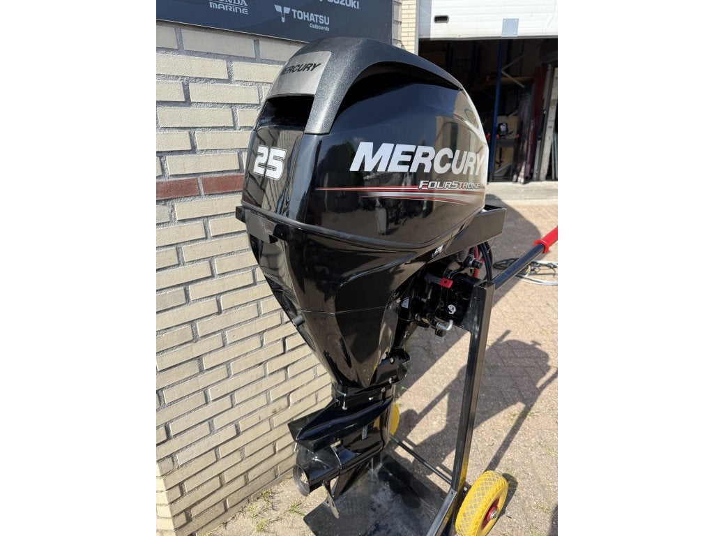 Mercury 25PK Kortstaart afstand bediend 4takt buitenboord, Niet ingevuld, Gebruikt, Niet ingevuld, Benzine