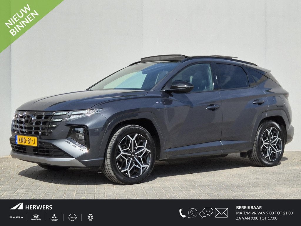 Hyundai Tucson 1.6 T-GDI PHEV N Line Sky Edition 4WD / Fabri, Auto's, Hyundai, Automaat, 1350 kg, 14 kWh, Gebruikt