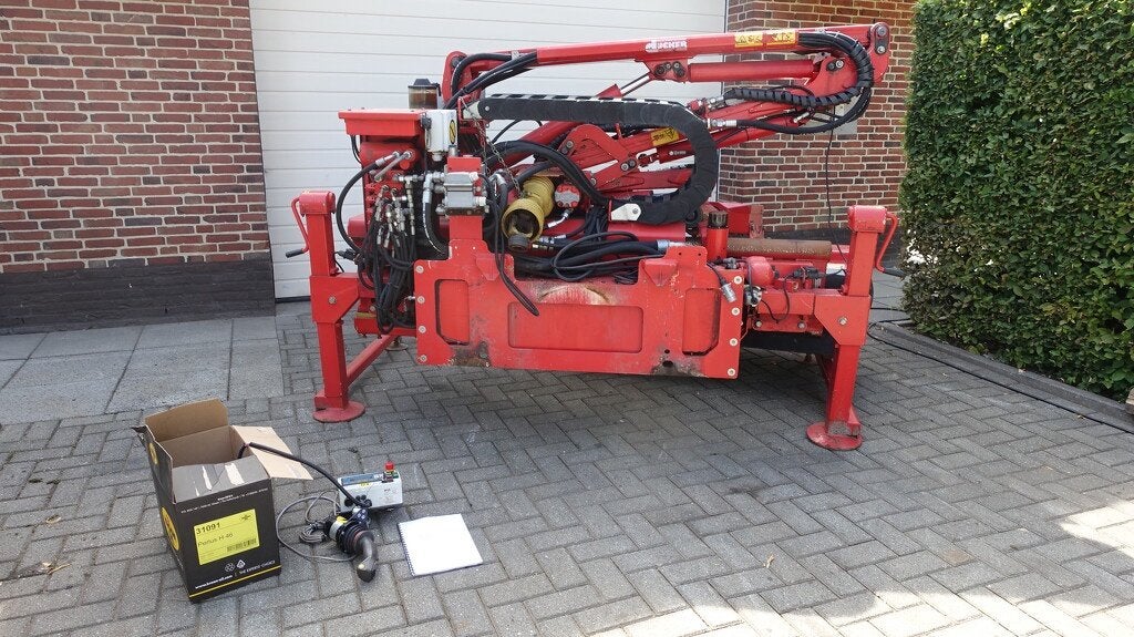Dücker UNA450DX maaiarm met Dücker MK12R klepelmaaier, Overige, Oogstmachine