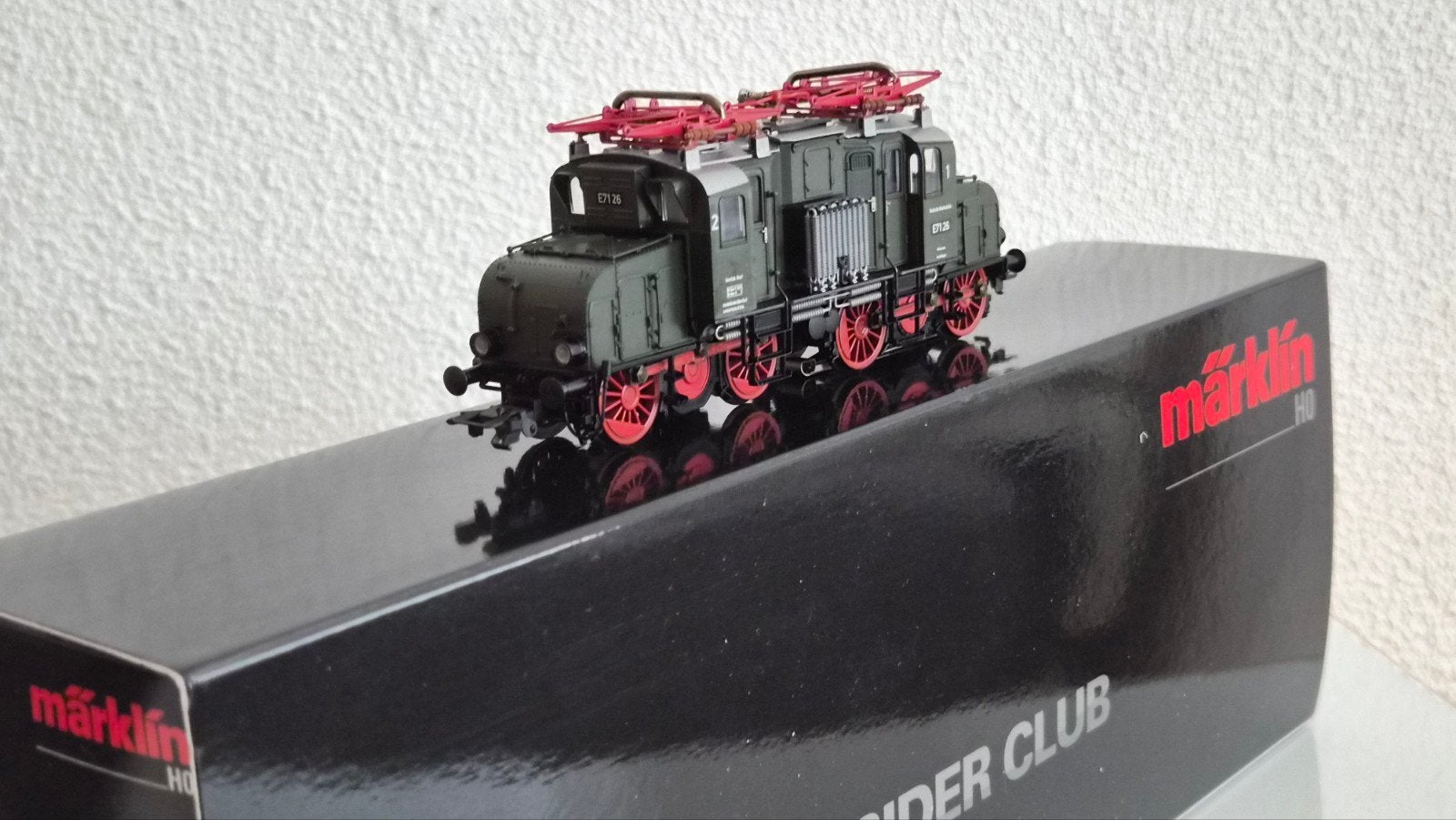 marklin 39771 Bugeleisen E71.1 insider 2022, Hobby en Vrije tijd, Wisselstroom, Locomotief, Nieuw, Ophalen of Verzenden