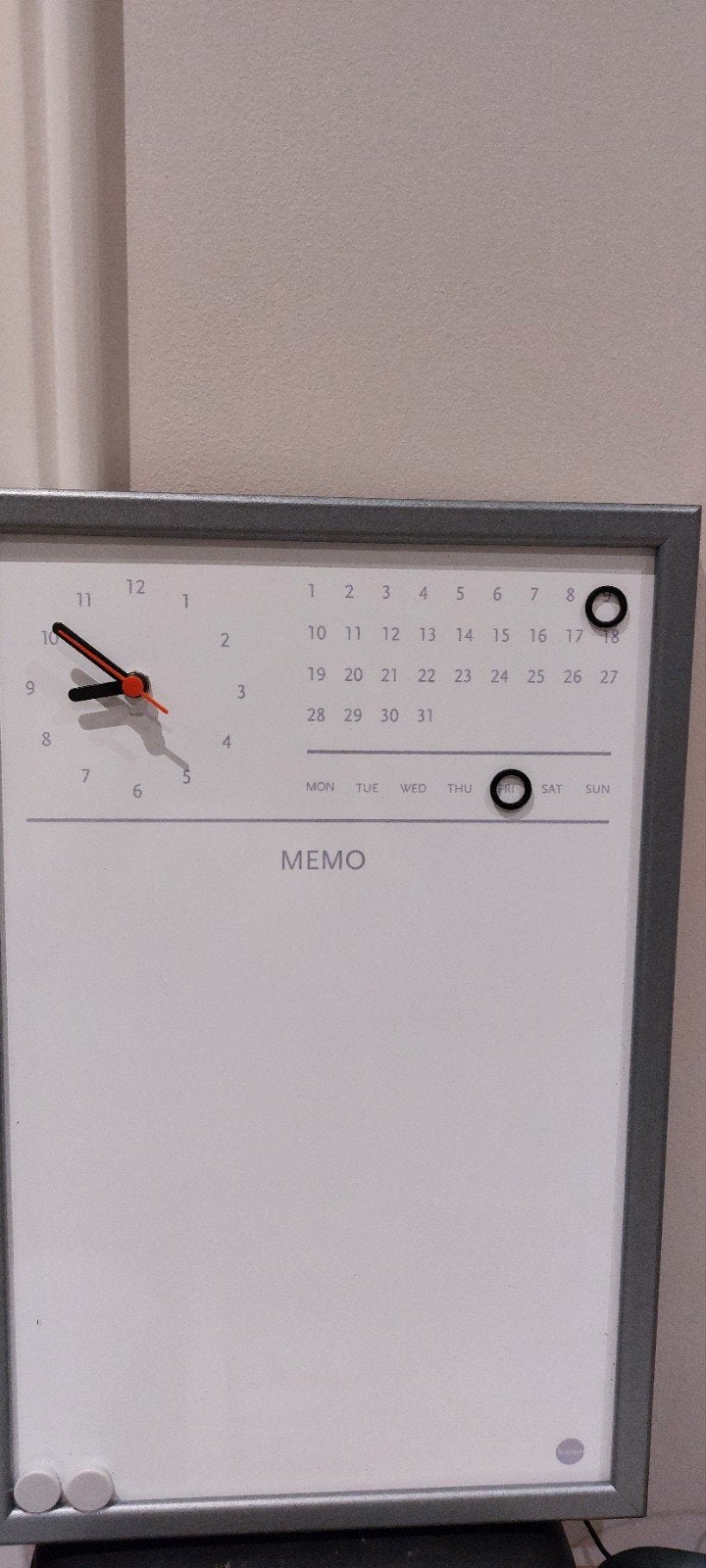 splinternieuwe memobord, Ophalen of Verzenden, Nieuw, Magneetbord
