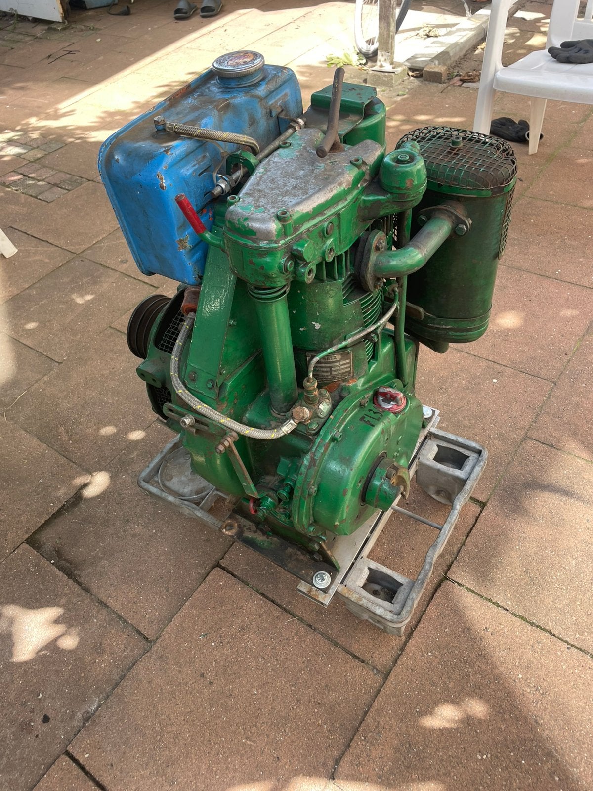 Hatz diesel motor  E  89  FG, Doe-het-zelf en Verbouw, Ophalen, Gebruikt, Dieselmotor, 1800 rpm of meer