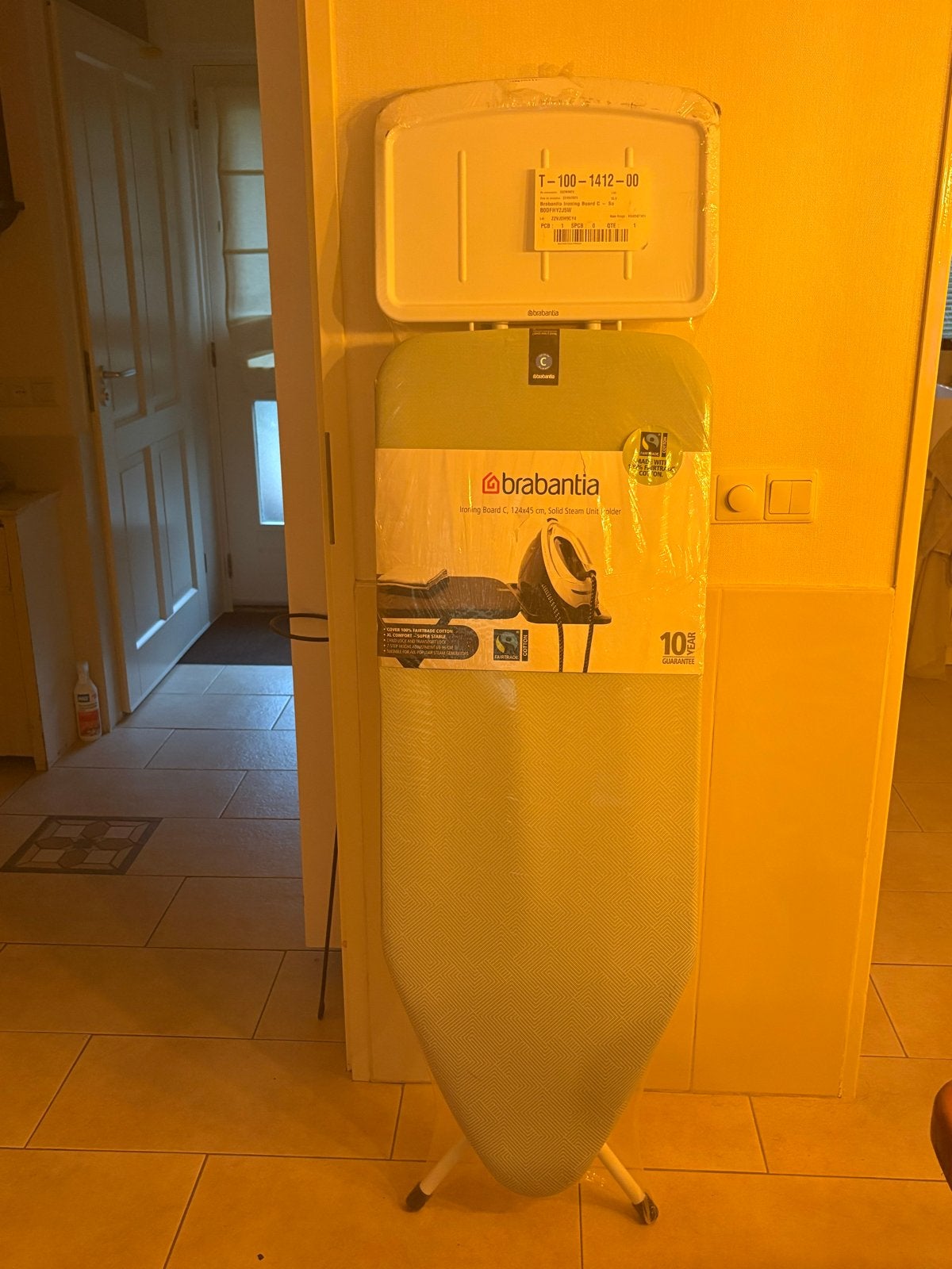 Brabantia Strijkplank C, 124x45 cm, Nieuw in verpakking, Ophalen, Nieuw