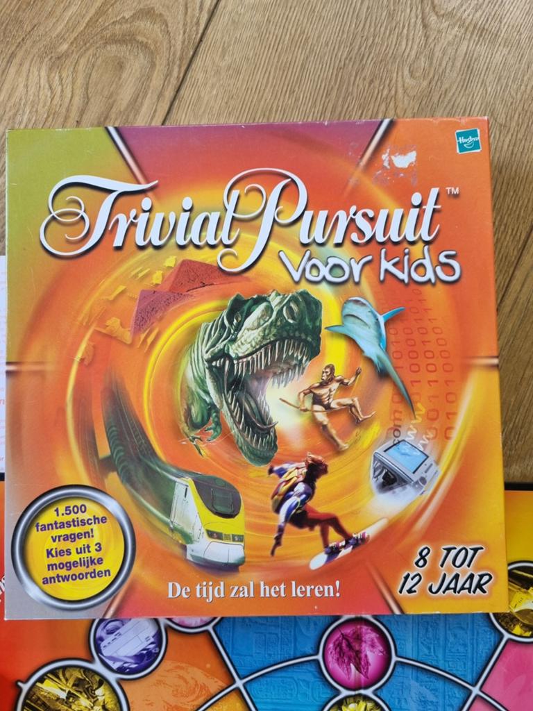 Trivial Pursuit voor kinderen 8-12 jr., Ophalen, Zo goed als nieuw