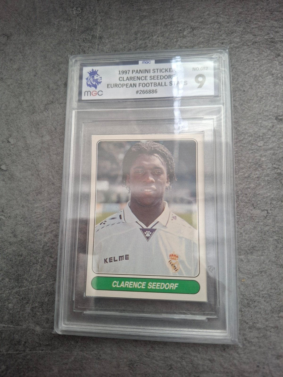 Panini European Football Stars 1997. Clarence Seedorf., Ophalen of Verzenden, Zo goed als nieuw, Meerdere stickers