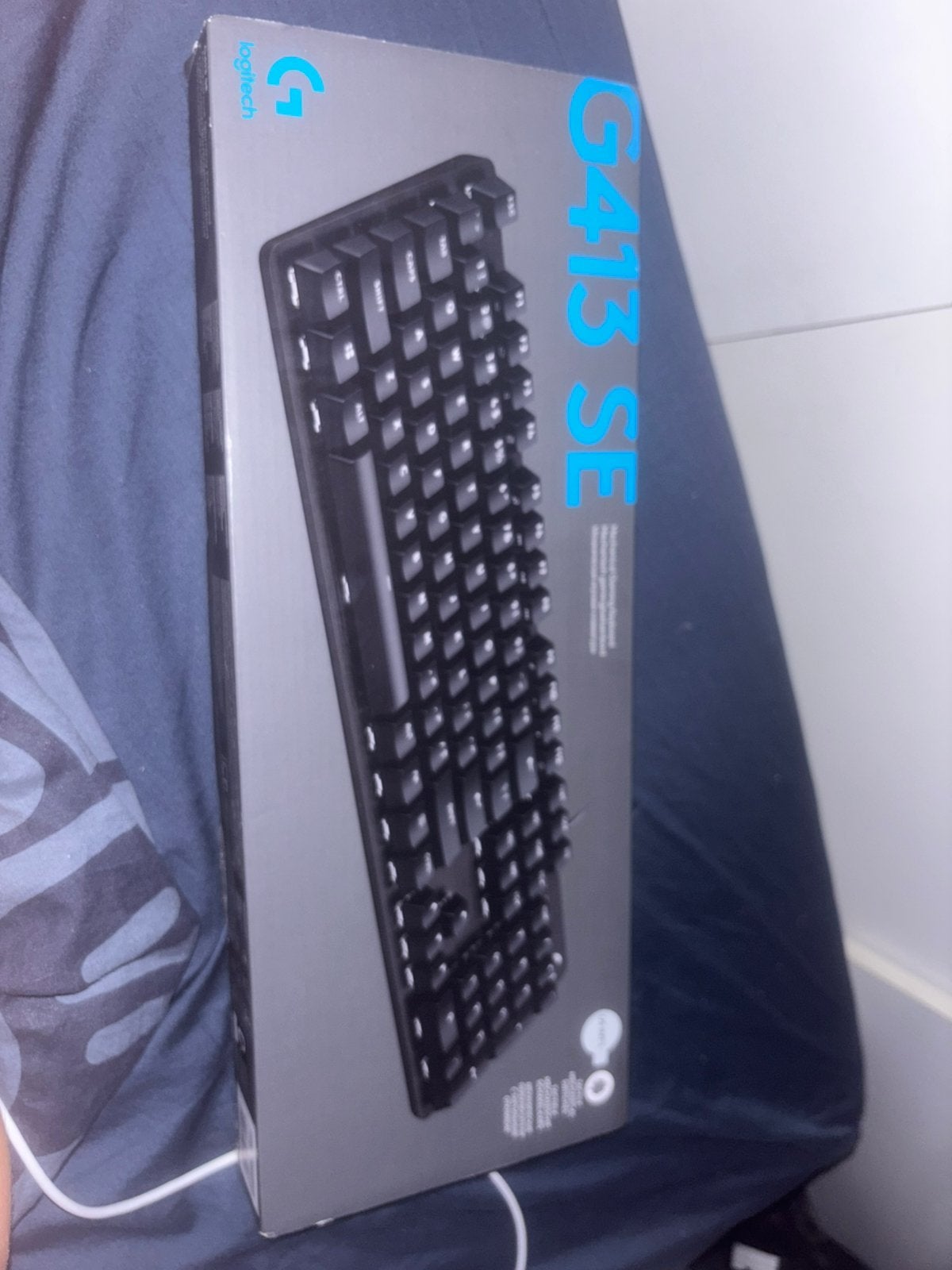 logitech gaming keyboard mooie verlichting, Gaming toetsenbord, Nieuw, Ophalen of Verzenden, Qwerty