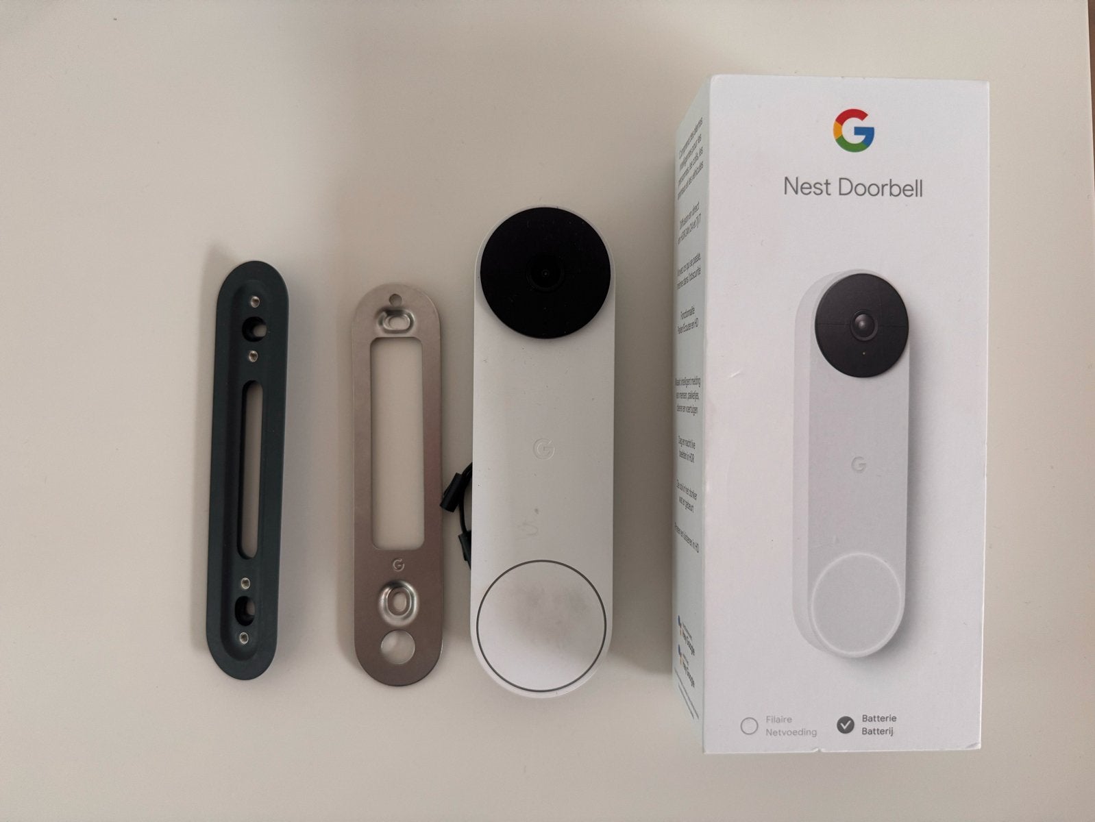 Nest Doorbell (bedraad) - Kort gebruikt, Ophalen of Verzenden, Gebruikt