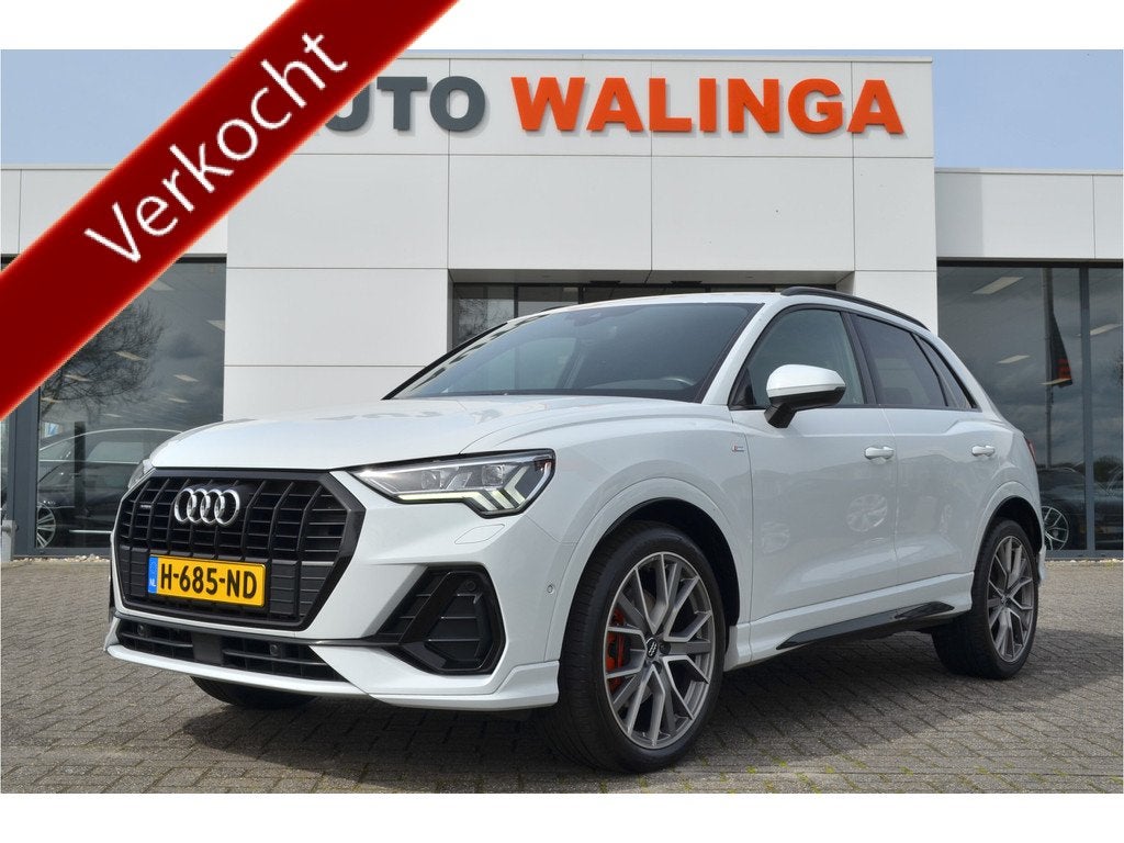 Audi Q3 40 TFSI quattro 3X S-Line Standkachel | Carplay | Ad, Auto's, Audi, Automaat, Automatische klimaatregeling, Gebruikt, 1984 cc