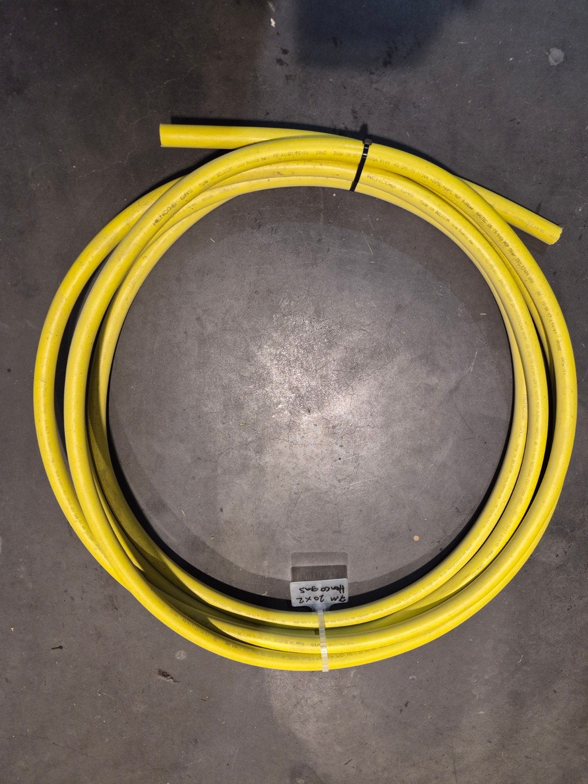 Henco Gasleiding 20x2 - 7 meter, Ophalen of Verzenden, Nieuw, Overige merken, Kabel of Snoer